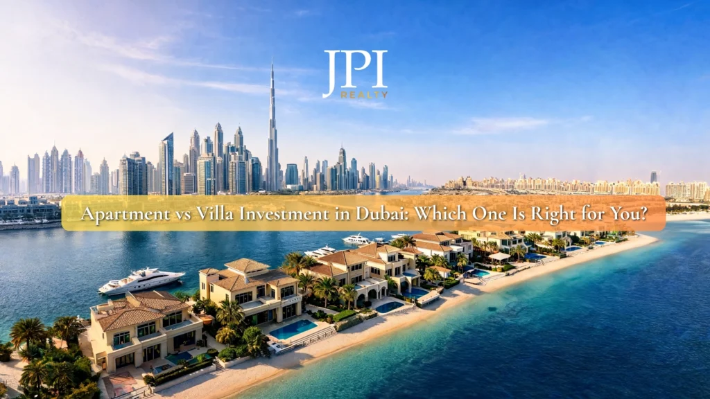 Apartment vs Villa Investment in Dubai: Which One Is Right for You?